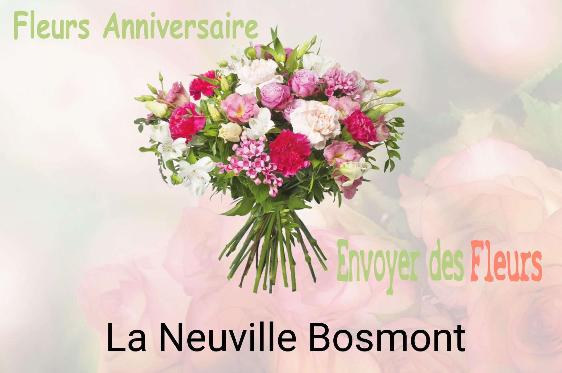 Bouquet de fleurs d’anniversaire livré à La Neuville-Bosmont