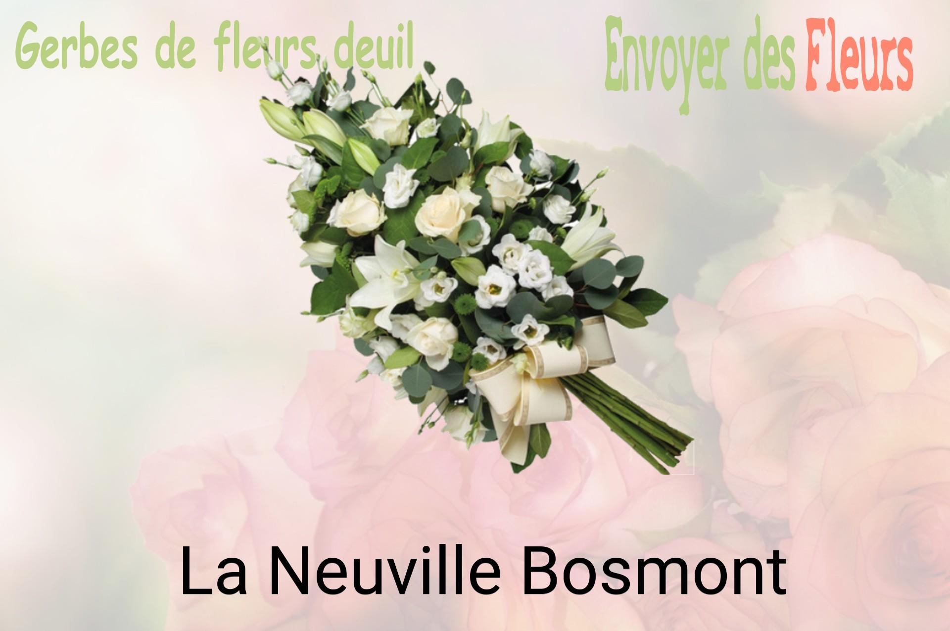 Gerbe de fleurs de deuil livrée à La Neuville-Bosmont